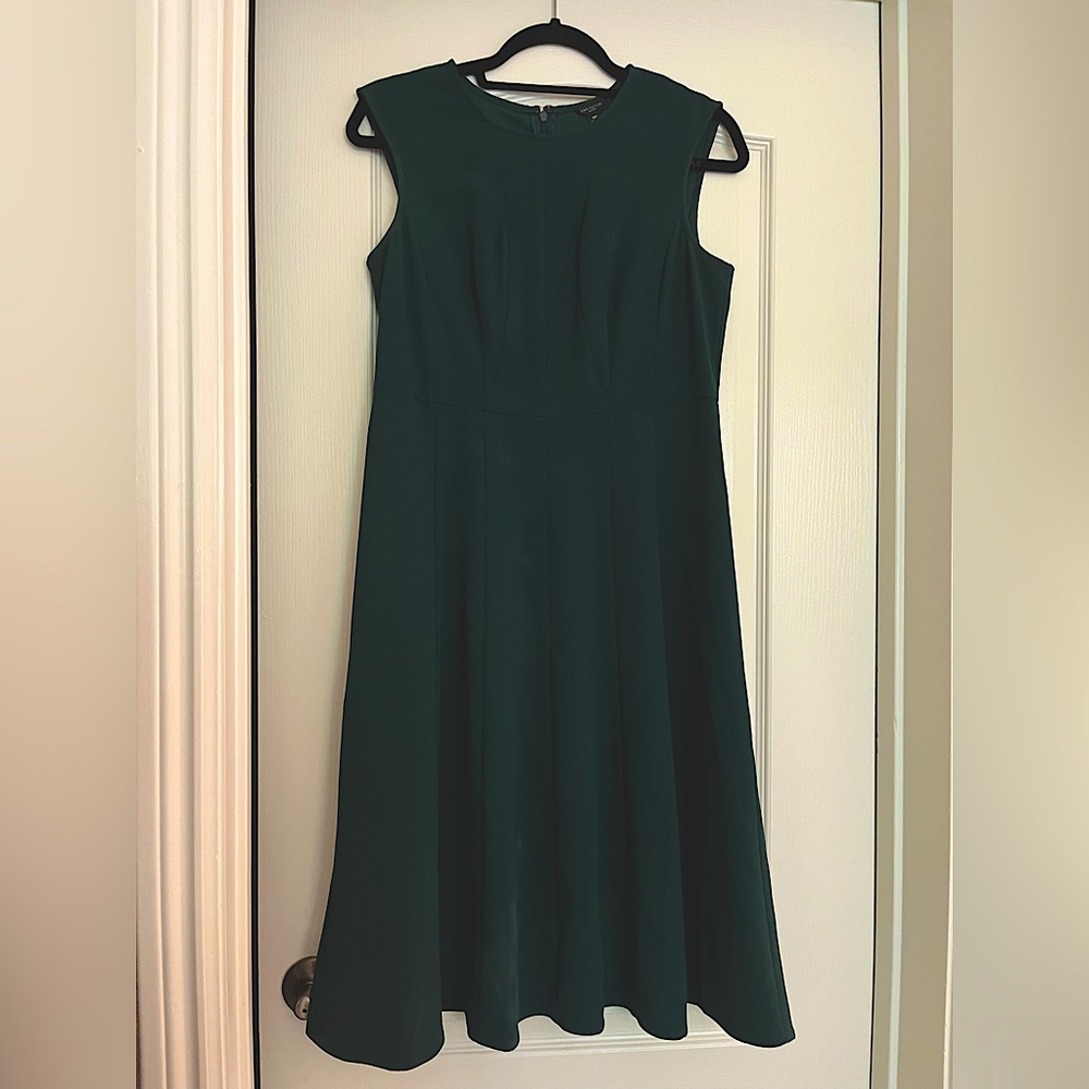 Anne Taylor green dress 8P